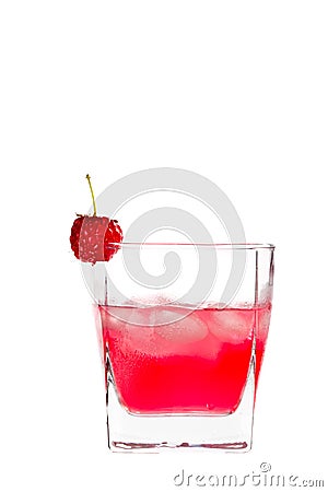 Pink drink Stock Photo