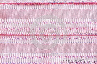 Pink fabric closeup textile fashion Stock Photo