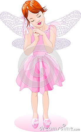 Pink Fairy Stock Photo