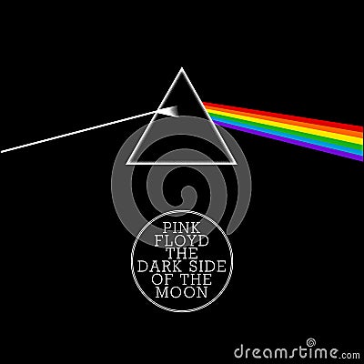 Pink Floyd, The Dark Side Of The Moon Cover Illustration