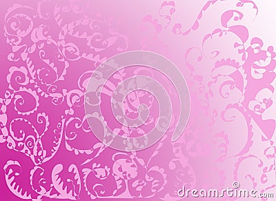 Pink frills Stock Photo