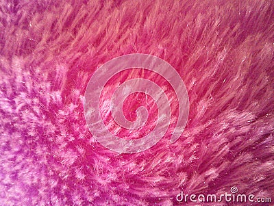 Pink fur Stock Photo