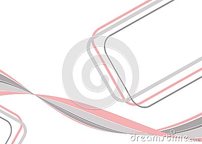 Pink-gray background Stock Photo
