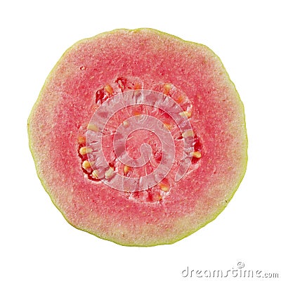 Pink guava fruit Stock Photo