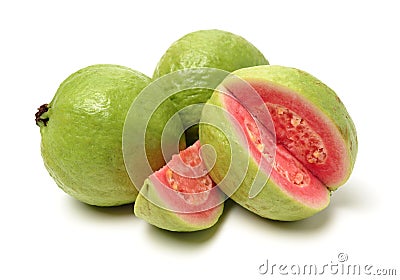 Pink guava Stock Photo