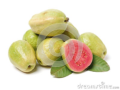 Pink guava Stock Photo