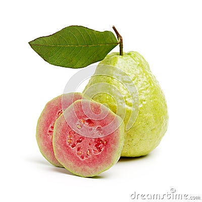 Pink guava Stock Photo