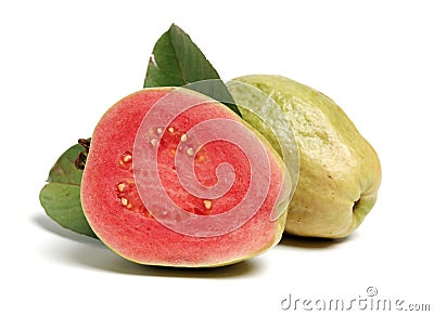 Pink guava Stock Photo