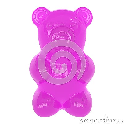 Pink gummy bear Editorial Stock Photo