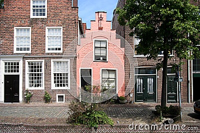 Pink House Stock Photo