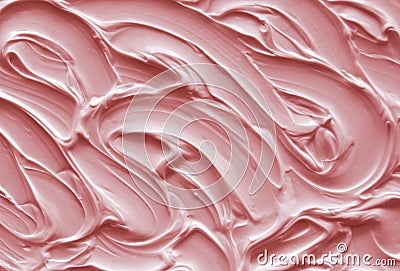 Pink icing Stock Photo