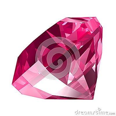 Pink jewel Stock Photo