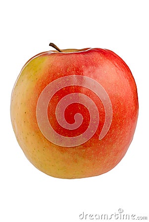 Pink Lady Apple Stock Photo