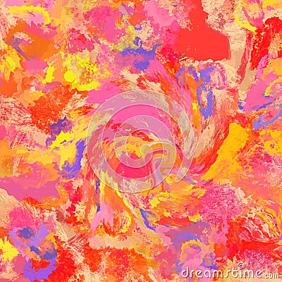 Abstract tie n dye. Pink & magenta tie dye paper. Swirly texture. Dyed ink on surface. Shibori art. Good for backdrops, textures. Stock Photo