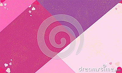 Pink multi-colored sequin festive background Vector Illustration
