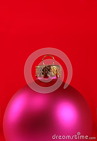 Pink ornament Stock Photo