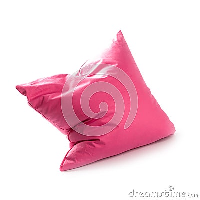 Pink pillow Stock Photo