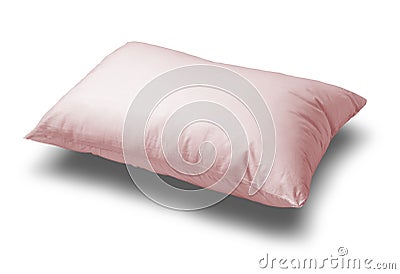 Pink pillow Stock Photo