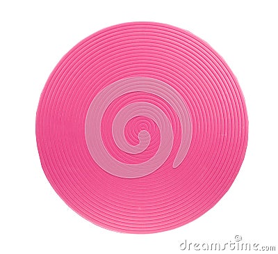Pink placemat Stock Photo