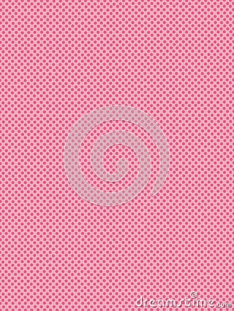 Pink polka dots Stock Photo