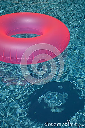 Pink Pool Ring 2 Stock Photo