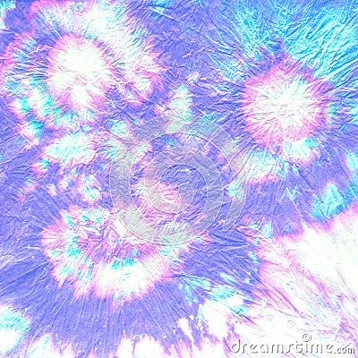 Pink Psychedelic Color. Bright Brush Spiral. Stock Photo