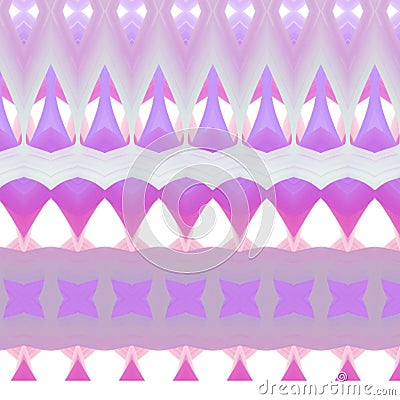 Pink and purple diamond Chevron design Stock Photo