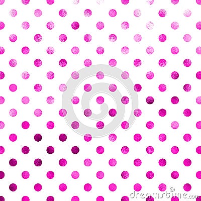 Pink Purple Polka Dot Pattern Digital Paper Stock Photo