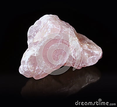 Pink quartz Stock Photo