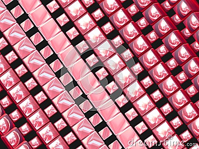 Pink rectangles Stock Photo