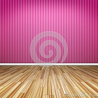 Pink room Stock Photo