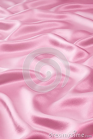 Pink Satin Background Stock Photo