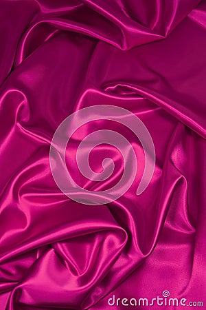 Pink Satin/Silk Fabric 4 Stock Photo