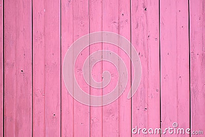 Pink screen of boards Stock Photo