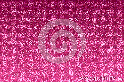 Pink seamless shimmer background with shiny silver and black paillettes Stock Photo