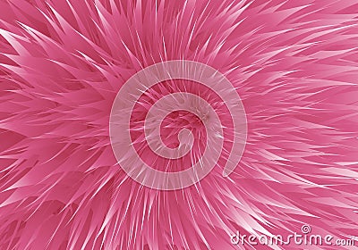 Pink shaggy background Vector Illustration