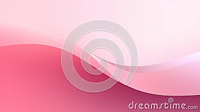 Pink Smooth Abstract Lines Background Stock Photo