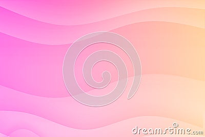 Pink Soothing Calming Curves Stock Photo