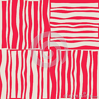 Pink stripes digital pattern Stock Photo