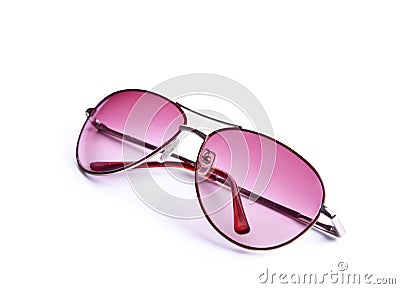 Pink Sunglasses Stock Photo