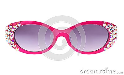 Pink Sunglasses Stock Photo