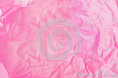 Pink texture horizontal background, jammed paper Stock Photo