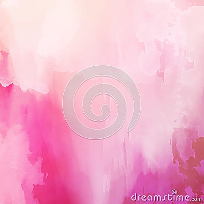 Pink watercolour texture Vector Illustration