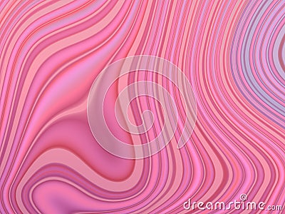 Pink wavy abstract background Stock Photo