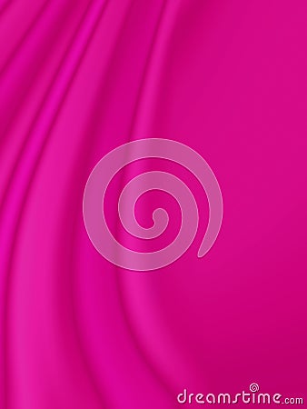Pink wavy curves Stock Photo