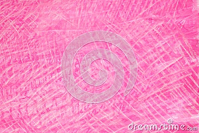 Pink and white crayon backgraund texture Stock Photo