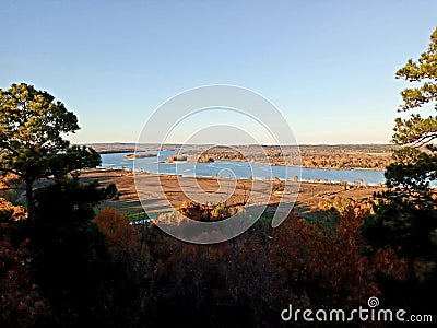 Pinnacle mountain state park Stock Photo