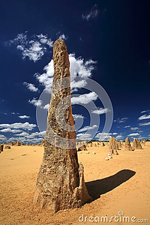 Pinnacles Desert Stock Photo