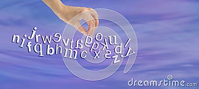 Pinpointing Dyslexia Website Banner Stock Photo