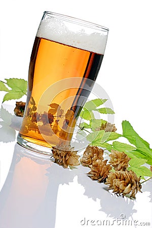 Pint Stock Photo